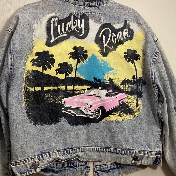 Retro Charm Denim Short Coat